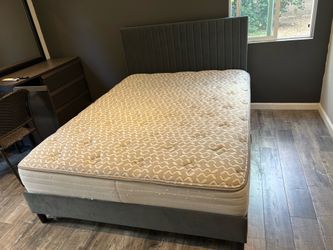 Queen Bed with mattress