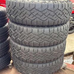 275 65 18 GoodYear Wrangler Set of 4 Used In Premium Condition