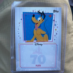 PLUTO TOPPS BASE CARD MAGICAL AUTOGRAPH OPPORTUNITY