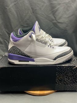 Jordan 3 Black Iris - Size 8.5M