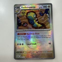 Dudunsparce 080/131 Pokeball Holo Pokémon Prismatic Evolutions