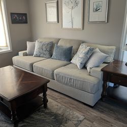 Sleeper Couch, Coffee table, Recliner