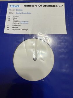 Figure: Monsters of Drumstep EP vinyl