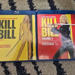 Kill Bill Volume 1 And 2 Blu-rays