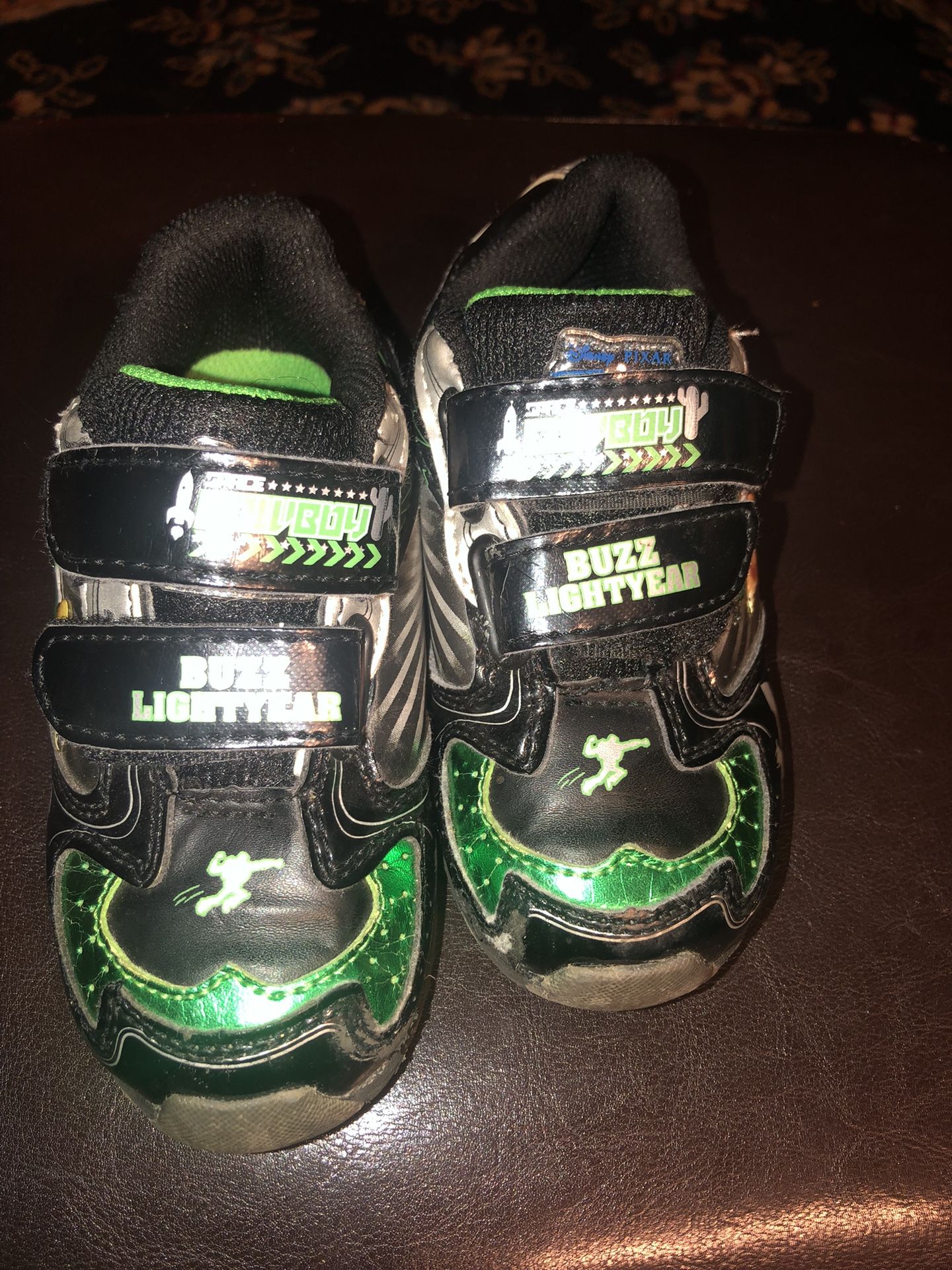 Space Cowboy Buzz Lightyear Light Up Shoes Sz 10c