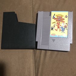 Used NES game. The adventures of Rocky Bullwinkle and friends