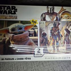 Star Wars The Mandalorian Prime 3D Puzzles *NEW*