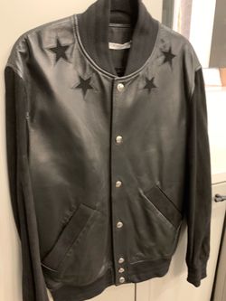 Givenchy calfskin leather jacket