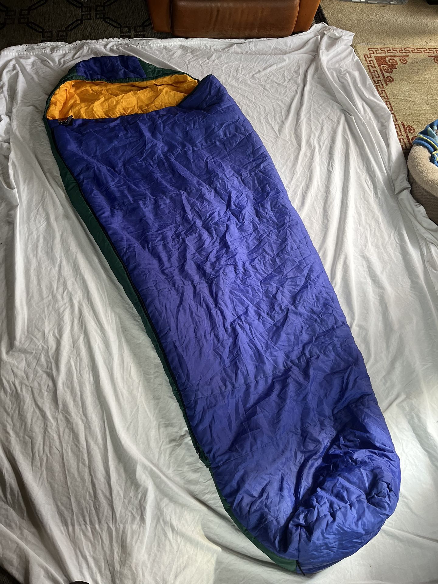 Kelty Ridgeway Adult Size Sleeping Bag And Stuff Sack Camping