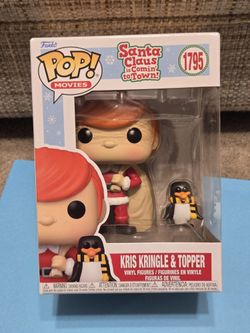 Santa Claus is Comin' to Town Kris Kringle & Topper Funko Pop
