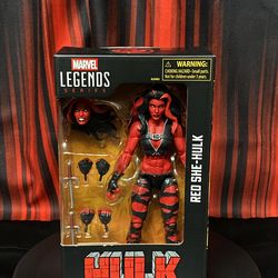 Marvel Legends Series Red She-Hulk 6-Inch Action Figure: