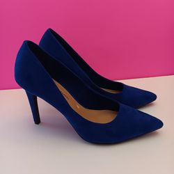 Women's Blue Velvet  HI Heels Size 10