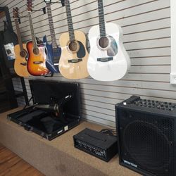 Acoustic And Electric Guitars