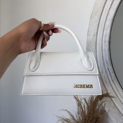 Le Chiquito Long White Bag