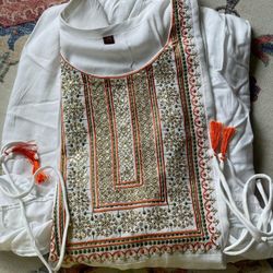 White Long Kurta