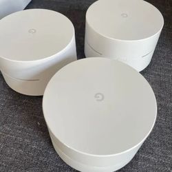 Google Wifi Mesh Router - 3 pack, White