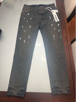 Purple jeans