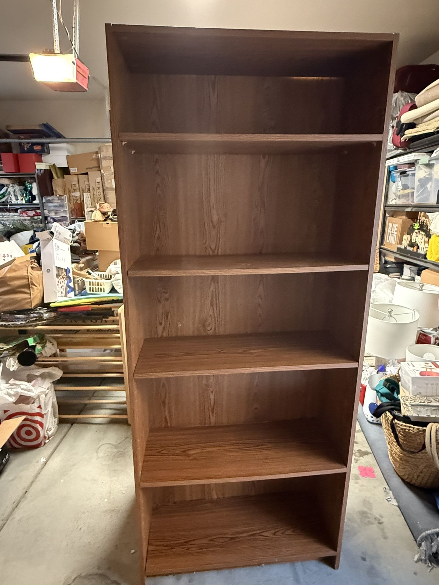 2 Wooden Bookshelves