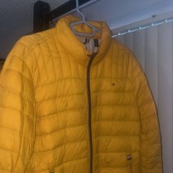 Yellow Tommy Hilfiger Jacket