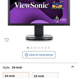 View Sonic 24” Full HD Widescreen LCD Desktop