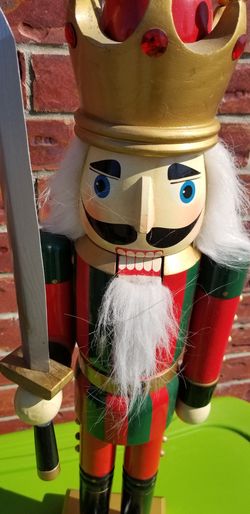 Vintage LARGE Nutcracker