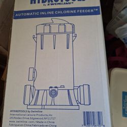 Swimming Pool Chlorinator And 50lbs Of 3 " Tablets