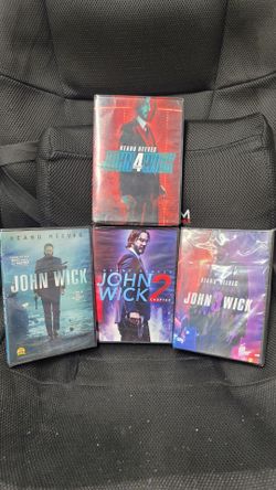 4 movies DvD John wick