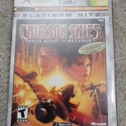 Crimson Skies Xbox Game CIB