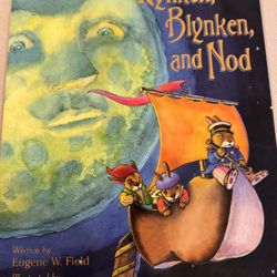Large Kids Book “ Wynken, Blynken, And Nod”