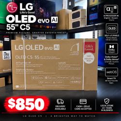 LG OLED 55 INCH C5 BRAND NEW SMART 4K TV