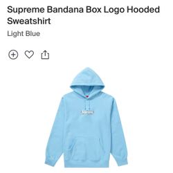supreme bandana box logo hoodie 
