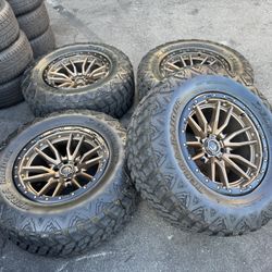 WHEELS FUEL RABEL 20x10 CHEVY TAHOE 