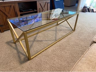 Glass Top - Coffee Table