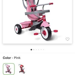 New Push Bike In Box