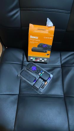 Roku Premiere | HD/4K/HDR Streaming Media Player, Simple Remote and Premium HDMI Cable, Black