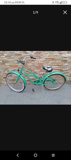 Beach cruiser bike