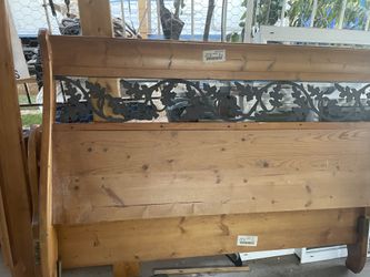 Queen Bed Made In Mexico  Only Frame 