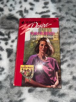 Nora Roberts paperback book