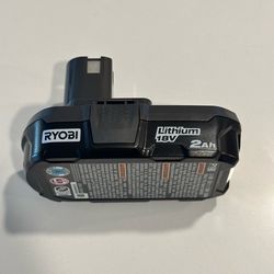 RYOBI P190 18V ONE+ 2Ah Lithium Battery – $35 (Brand New)