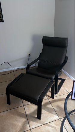 Mocha brown ikea chair