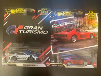 FT/FS Hot Wheels Ferrari Testarossa Porsche 911 GT3
