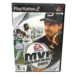 MVP Baseball 2003 - PlayStation 2 (PS2) Complete W/ Manual CIB Tested