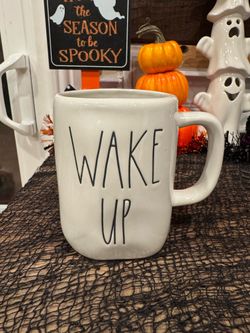 Rae Dunn Wake Up Mug