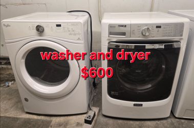 Washer And Dryer front loader