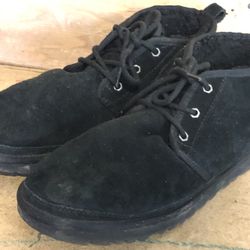 UGG 1094269 Neumel Women’s Black Suede Lace Up Chukka Ankle Boots Size 11
