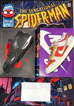 Sb dunk low and Jordan 4 rm Nigel Sylvester