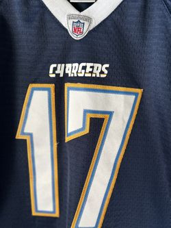 Reebok San Diego Chargers Philip Rivers 17 NFL Football Jersey White Large