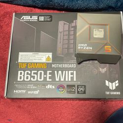 Gaming Motherboard Component With AMD Ryzen 5