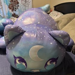 2-LARGE MEE-MEOW AVAILABLE STUFFED ANIMAL PETS 