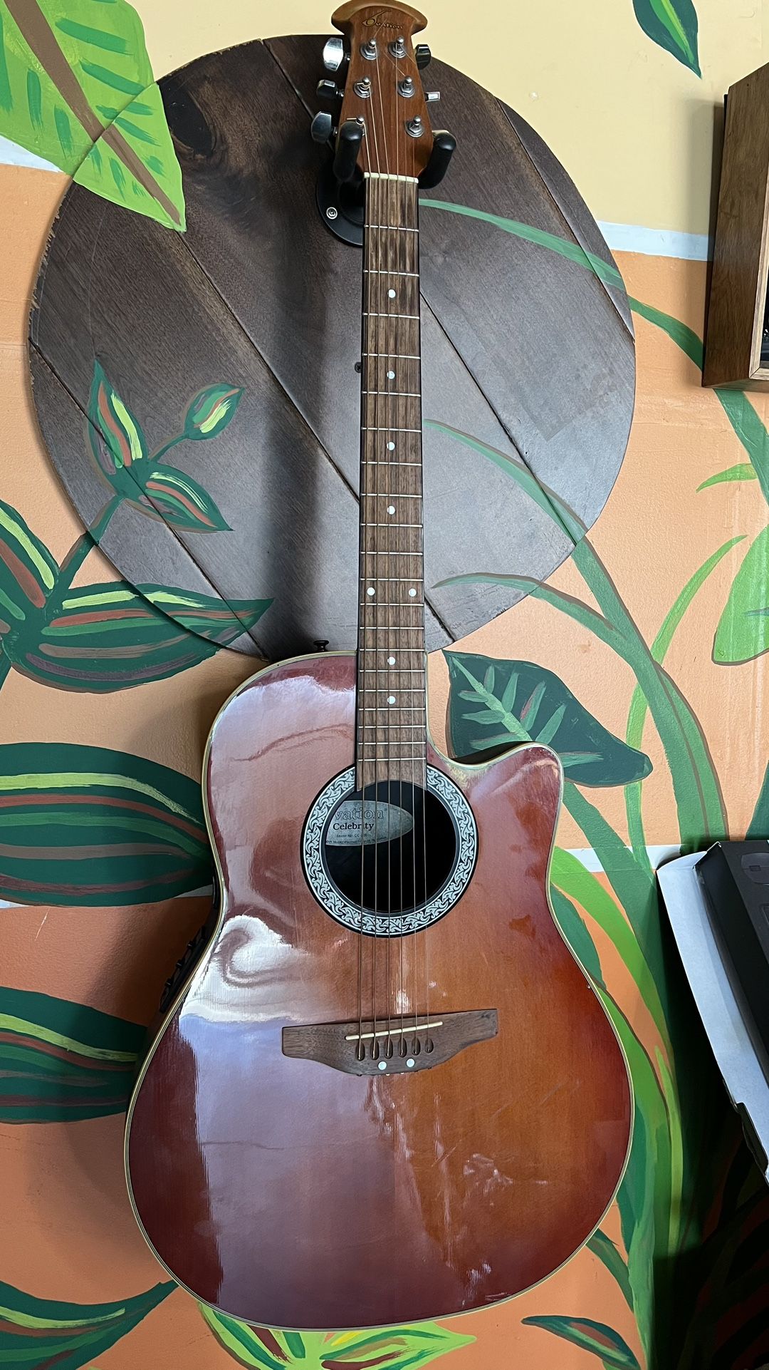 Ovation Electric Acoustic Guitar